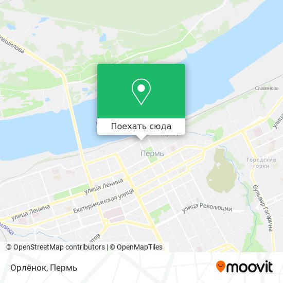 Карта Орлёнок
