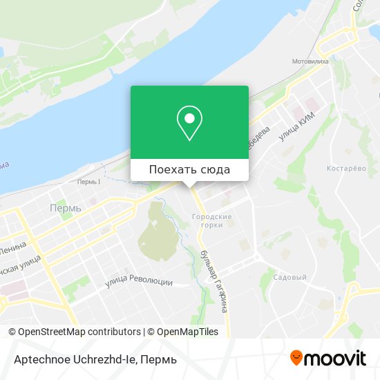 Карта Aptechnoe Uchrezhd-Ie