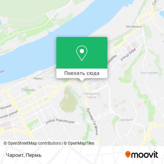Карта Чароит