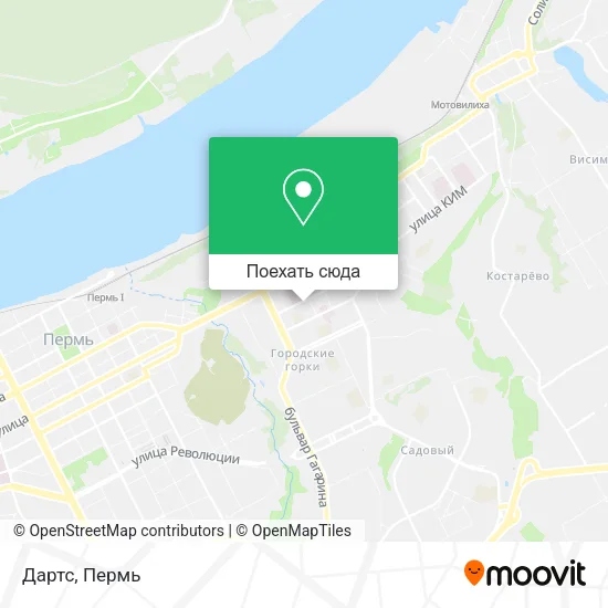 Карта Дартс