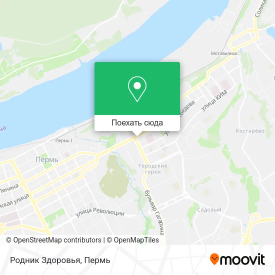 Карта Родник Здоровья