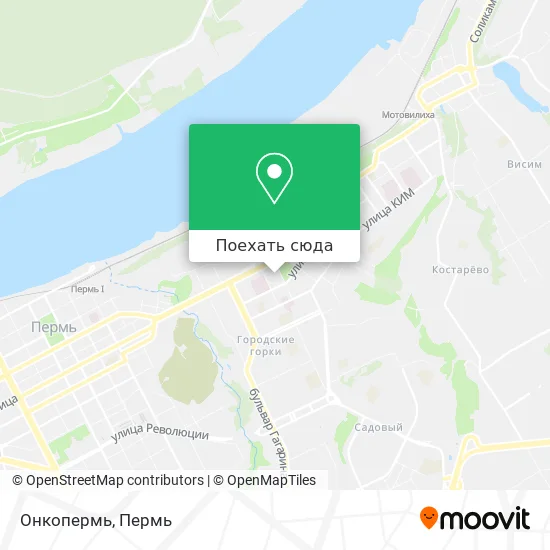 Карта Онкопермь