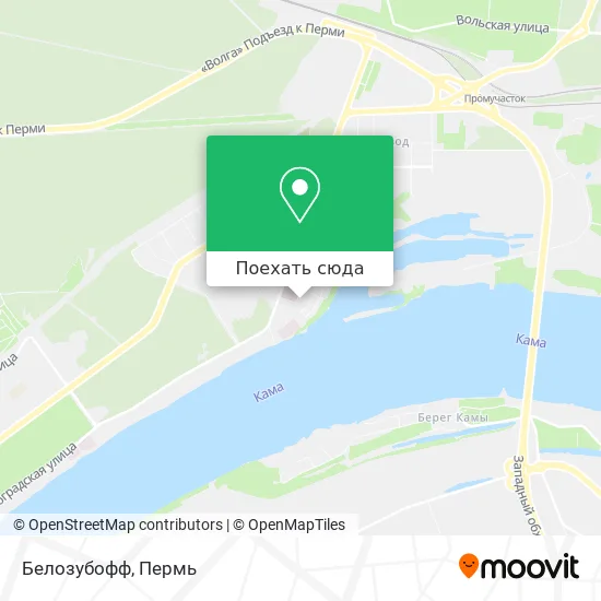 Карта Белозубофф