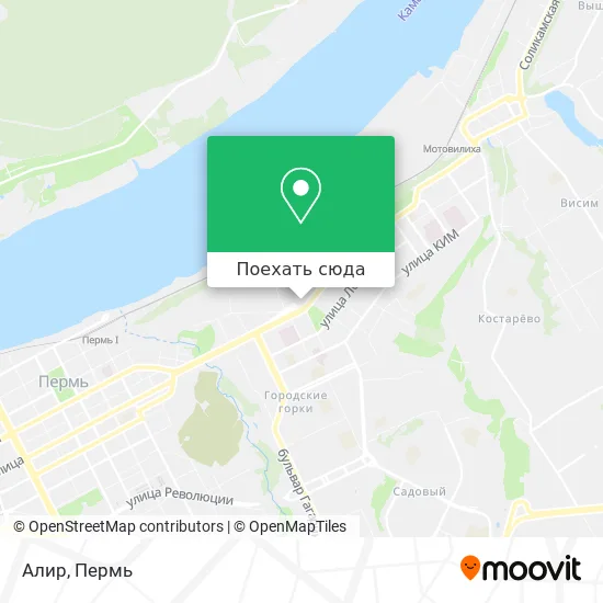Карта Алир