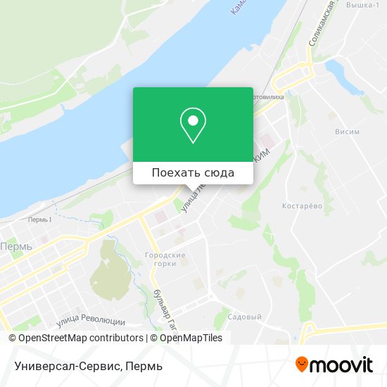 Карта Универсал-Сервис