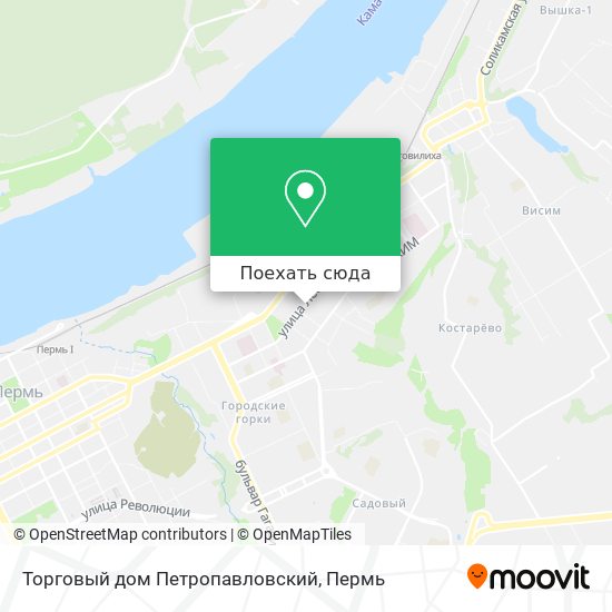 Карта Торговый дом Петропавловский