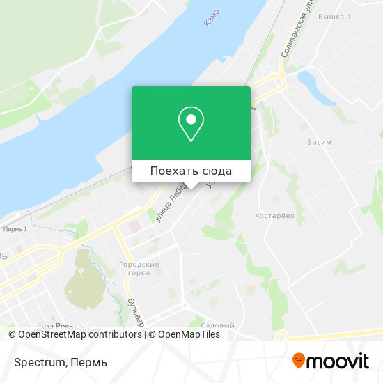 Карта Spectrum