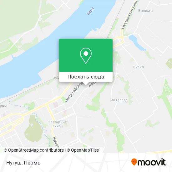 Карта Нугуш