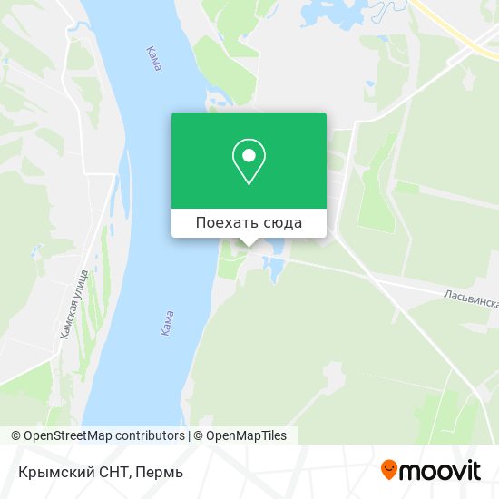 Карта Крымский СНТ