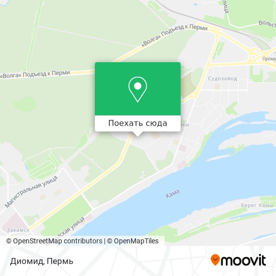 Карта Диомид