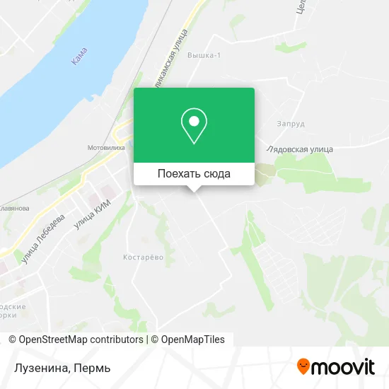 Карта Лузенина