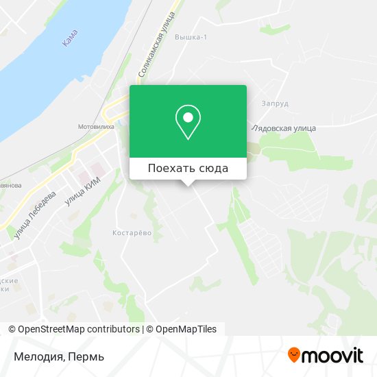 Карта Мелодия