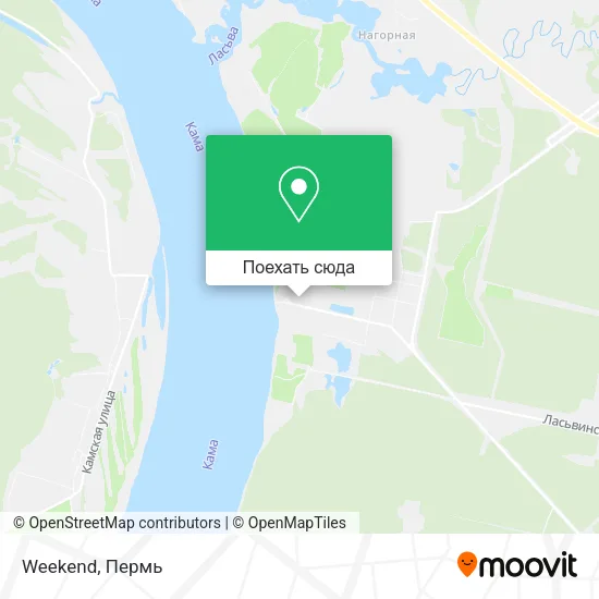 Карта Weekend