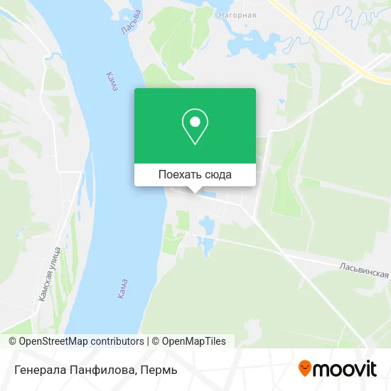 Карта Генерала Панфилова