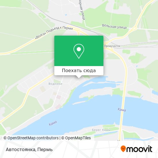 Карта Автостоянка