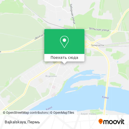 Карта Bajkalskaya