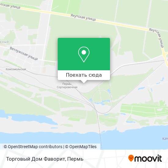 Карта Торговый Дом Фаворит