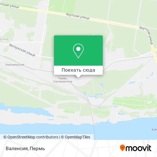 Карта Валенсия