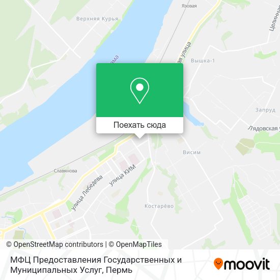 Карта МФЦ Предоставления Государственных и Муниципальных Услуг