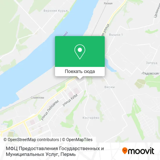 Карта МФЦ Предоставления Государственных и Муниципальных Услуг