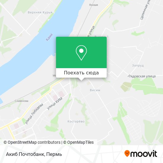 Карта Акиб Почтобанк