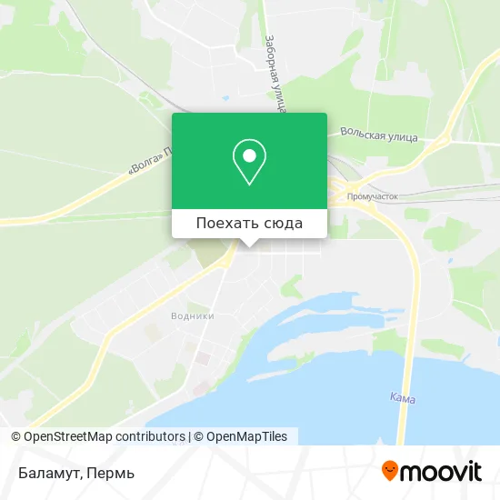 Карта Баламут