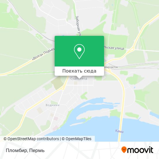 Карта Пломбир