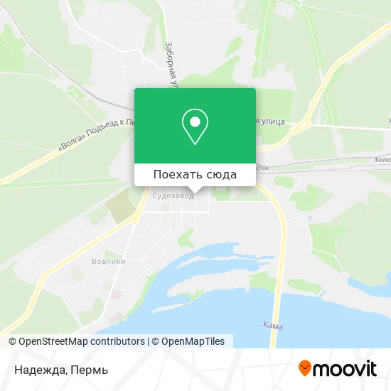 Карта Надежда