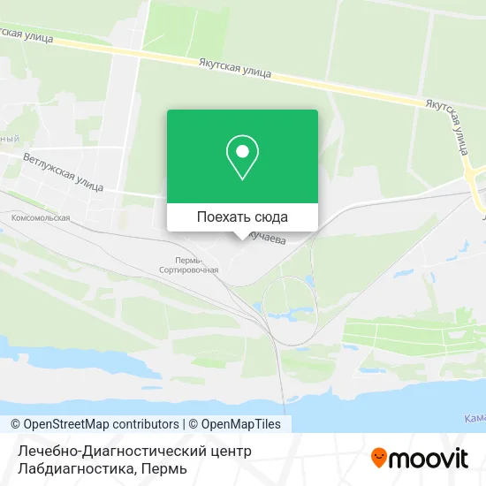 Карта Лечебно-Диагностический центр Лабдиагностика