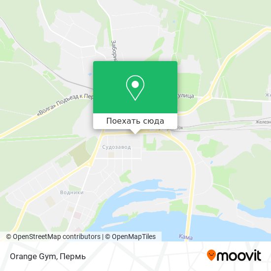 Карта Orange Gym