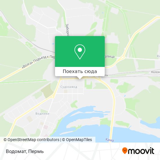 Карта Водомат