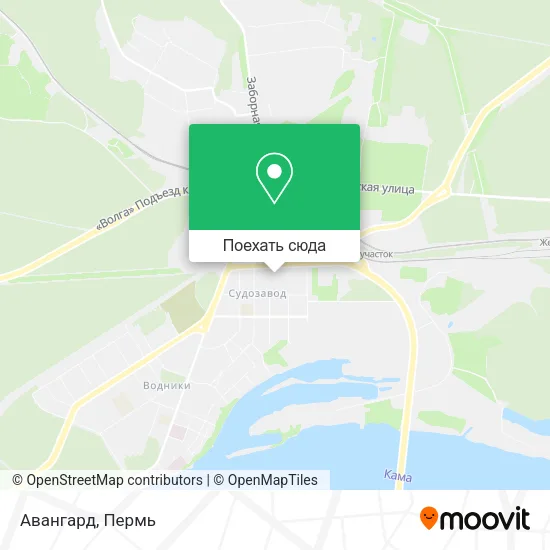 Карта Авангард