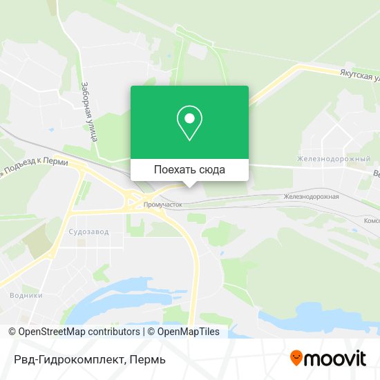Карта Рвд-Гидрокомплект
