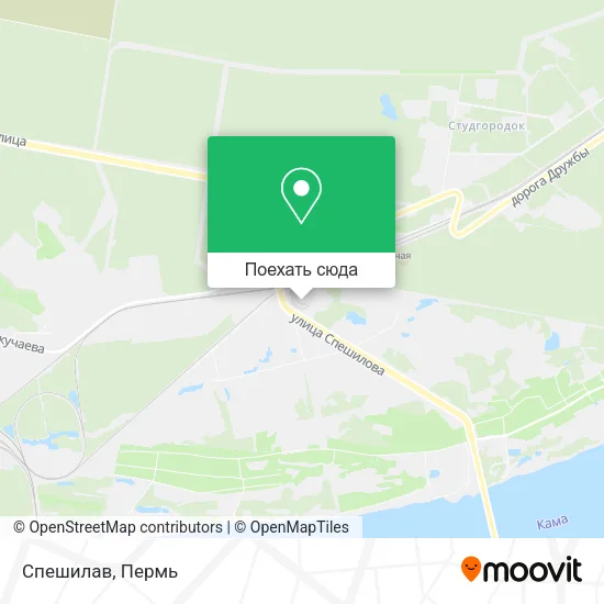 Карта Спешилав