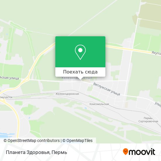 Карта Планета Здоровья