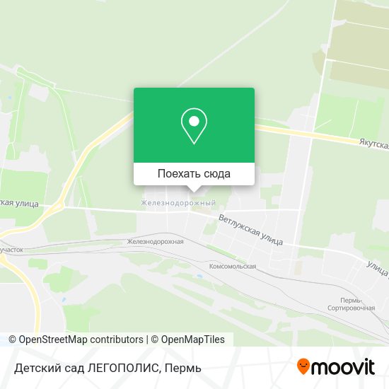Карта Детский сад ЛЕГОПОЛИС