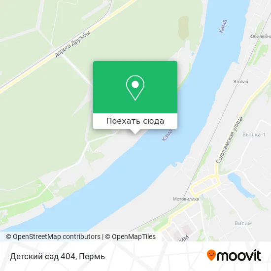 Карта Детский сад 404
