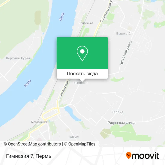 Карта Гимназия 7