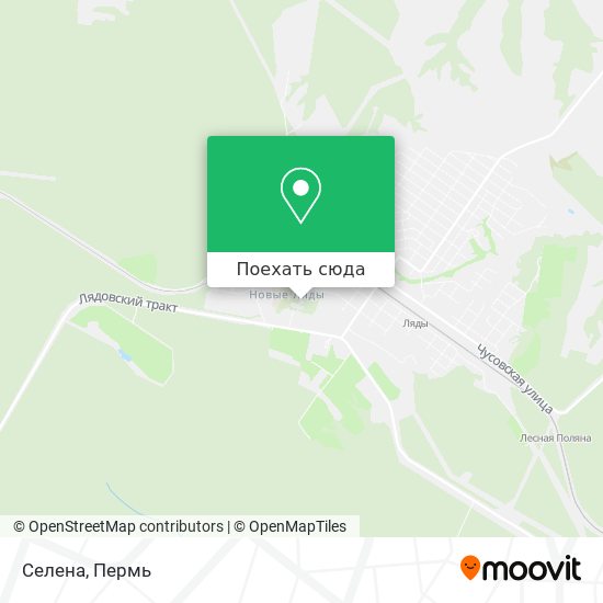 Карта Селена