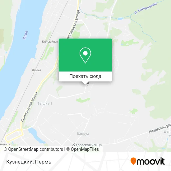 Карта Кузнецкий