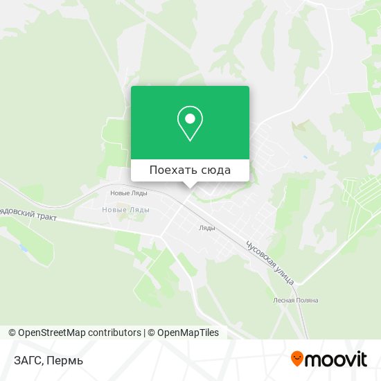 Карта ЗАГС