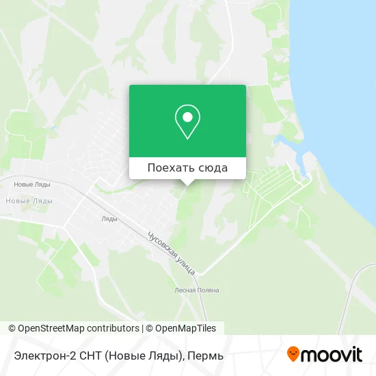 Карта Электрон-2 СНТ (Новые Ляды)