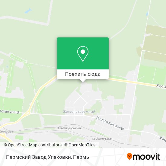 Карта Пермский Завод Упаковки