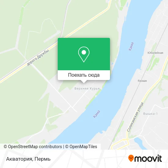 Карта Акватория