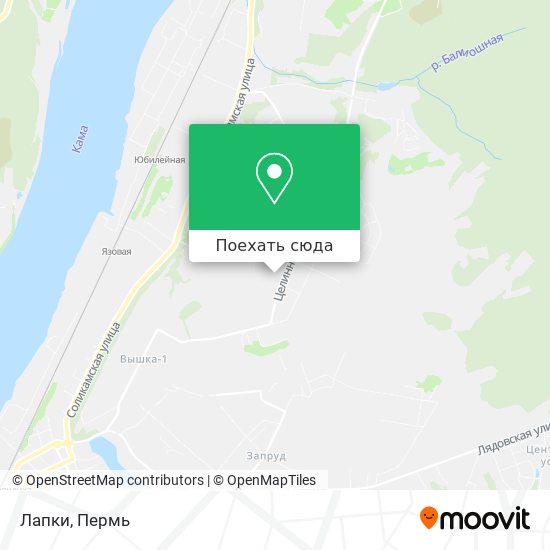 Карта Лапки