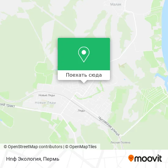 Карта Нпф Экология