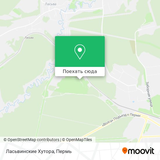 Карта Ласьвинские Хутора