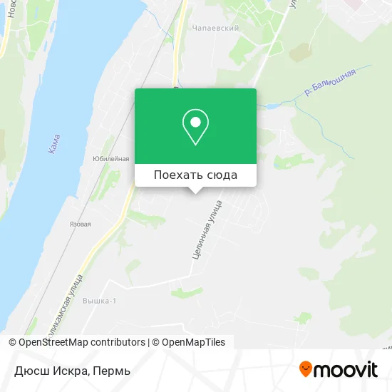 Карта Дюсш Искра