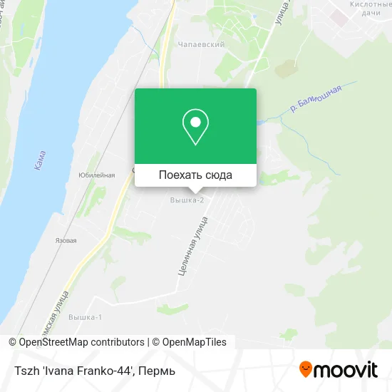 Карта Tszh 'Ivana Franko-44'