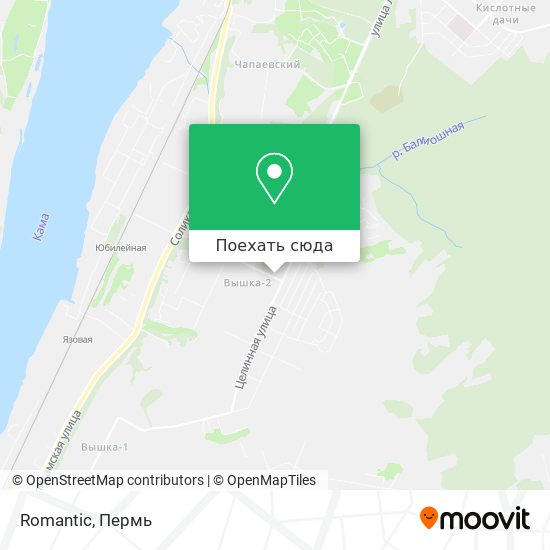 Карта Romantic